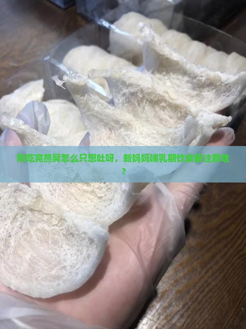 刚吃完燕窝怎么只想吐呀，新妈妈哺乳期饮食要注意啥？