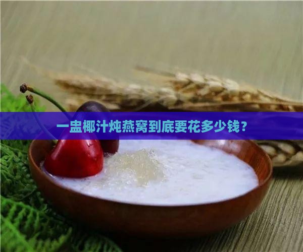 一盅椰汁炖燕窝到底要花多少钱？