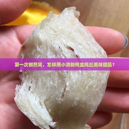 第一次做燕窝，怎样用小清新炖盅炖出美味甜品？