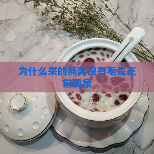为什么来的燕窝没有毛是正常现象