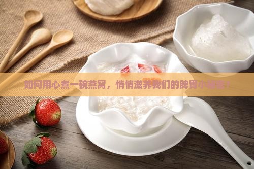 如何用心煮一碗燕窝，悄悄滋养我们的脾胃小秘密？