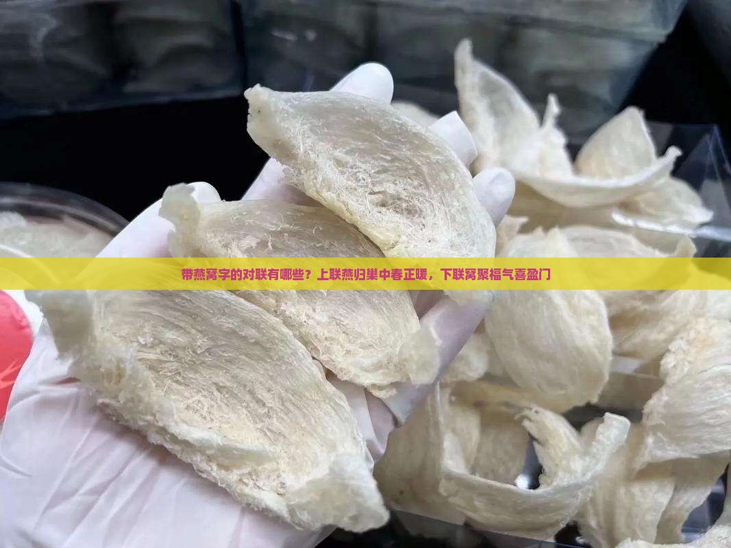 带燕窝字的对联有哪些?上联燕归巢中春正暖,下联窝聚福气喜盈门 带燕窝字的对联有哪些?上联燕归巢中春正暖,下联窝聚福气喜盈门