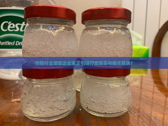 燕窝行业哪些企业家正引领行业变革与痛点解决？