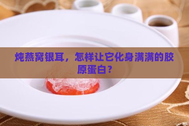 炖燕窝银耳，怎样让它化身满满的胶原蛋白？