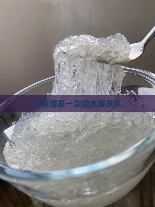 燕窝泡发一次换水要多久