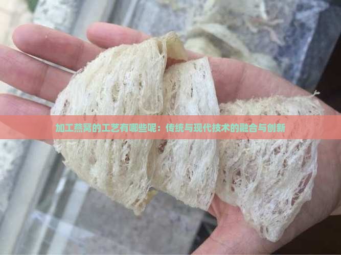 加工燕窝的工艺有哪些呢：传统与现代技术的融合与创新