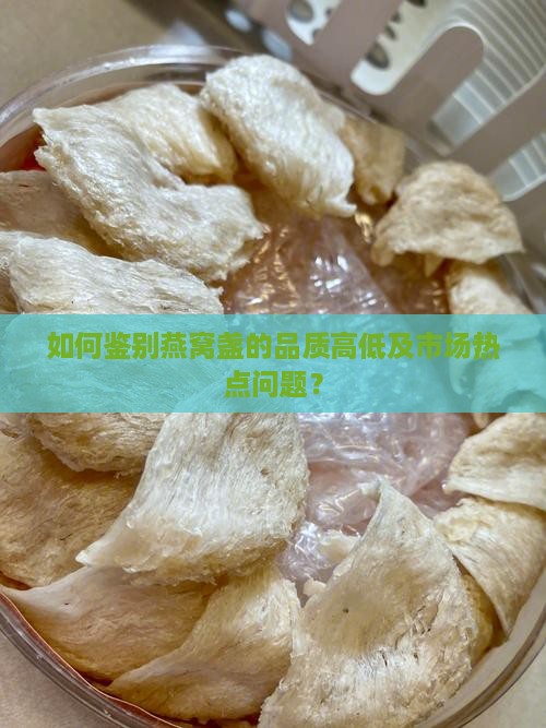 如何鉴别燕窝盏的品质高低及市场热点问题？