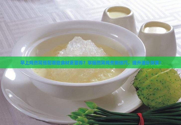 早上炖燕窝搭配哪些食材更营养？掌握燕窝炖煮新技巧，提升滋补效果！
