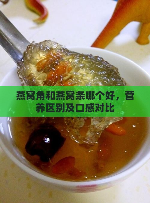 燕窝角和燕窝条哪个好，营养区别及口感对比