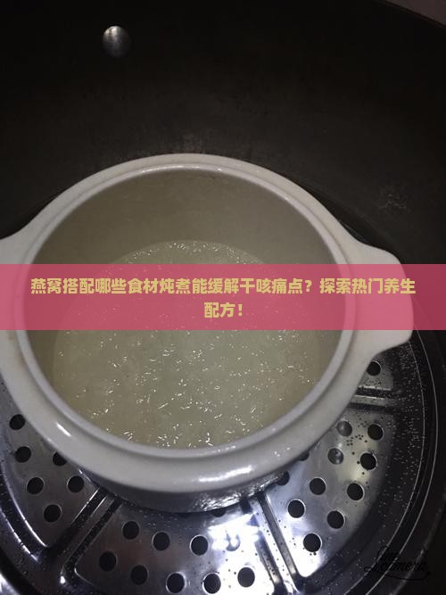 燕窝搭配哪些食材炖煮能缓解干咳痛点？探索热门养生配方！