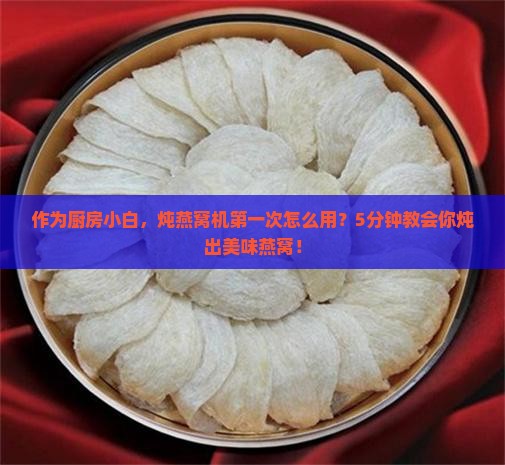 作为厨房小白，炖燕窝机第一次怎么用？5分钟教会你炖出美味燕窝！
