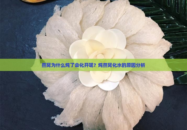 燕窝为什么炖了会化开呢？炖燕窝化水的原因分析