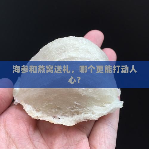 海参和燕窝送礼，哪个更能打动人心？