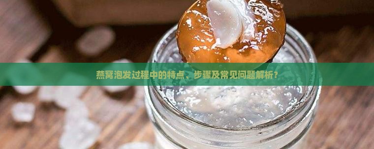 燕窝泡发过程中的特点、步骤及常见问题解析？