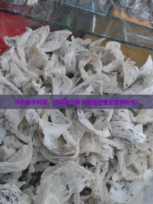 作为新手妈妈，燕窝哪个牌子更适合宝宝营养补充？