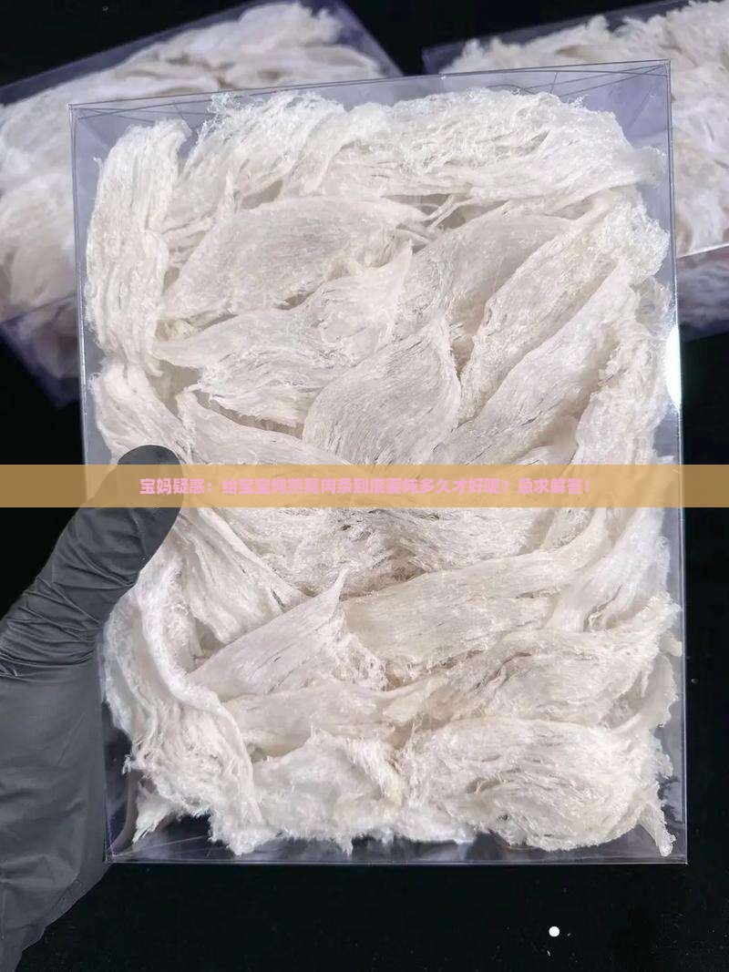 宝妈疑惑：给宝宝炖燕窝肉条到底要炖多久才好呢？急求解答！