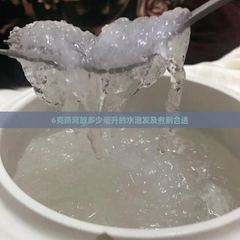 6克燕窝放多少毫升的水泡发及煮制合适