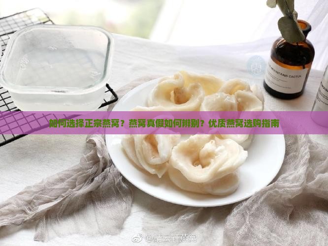 如何选择正宗燕窝？燕窝真假如何辨别？优质燕窝选购指南