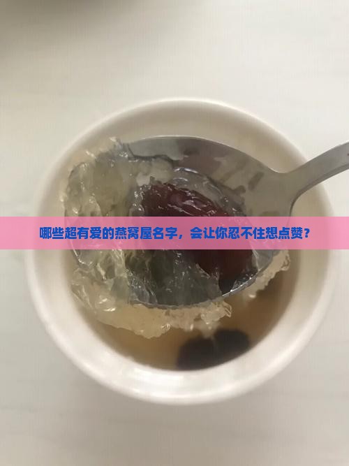 燕窝屋的名字有哪些呢