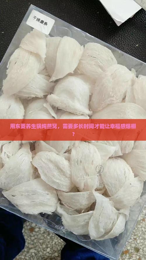 东菱养生锅炖燕窝要多久