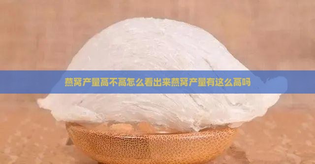燕窝产量高不高怎么看