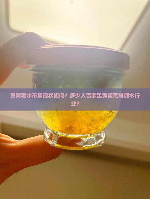 糖水燕窝有多少人卖过的