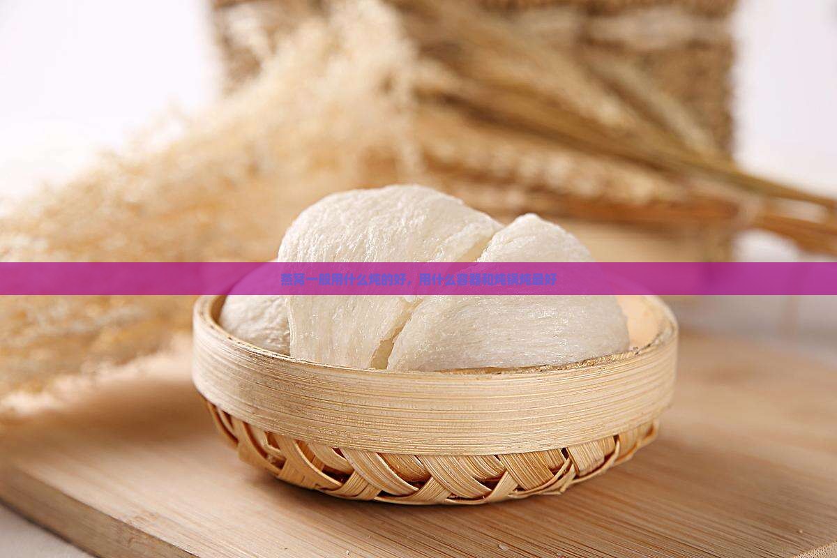 燕窝一般用什么炖的好