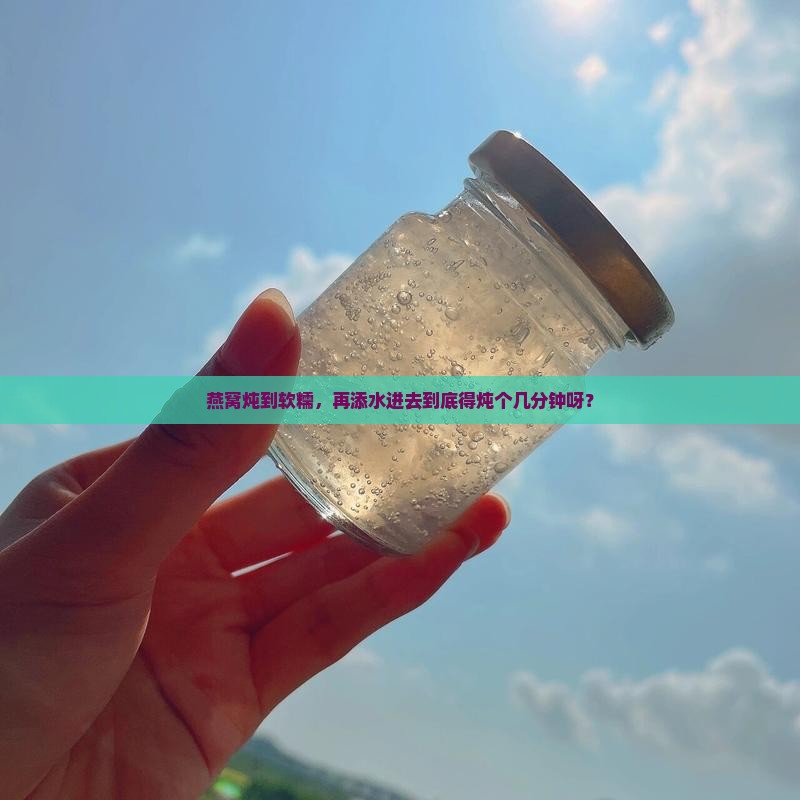 燕窝炖好加水炖多久合适