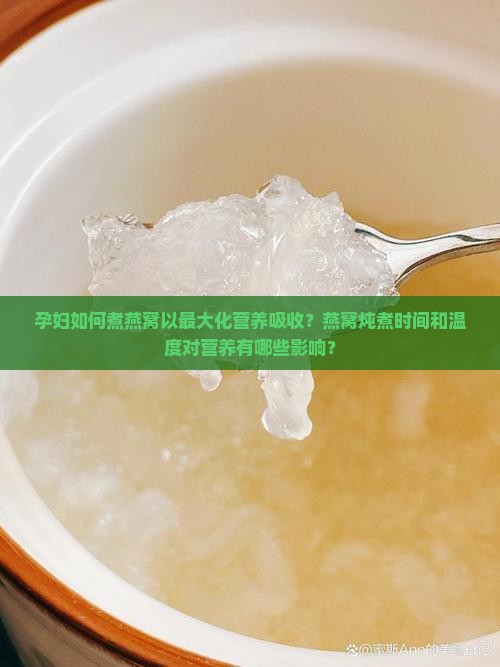 怀孕燕窝怎么煮营养好