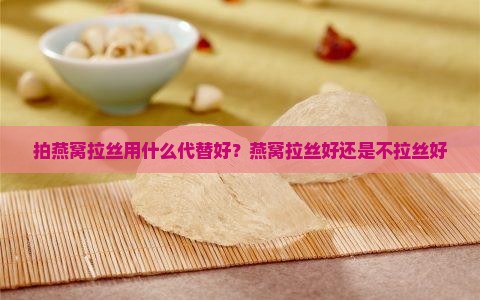 拍燕窝拉丝用什么代替