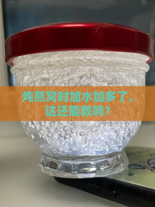 炖燕窝加太多水了怎么办