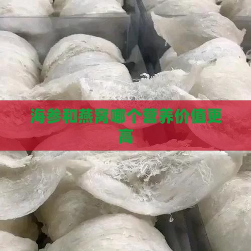 海参跟燕窝哪个滋补好