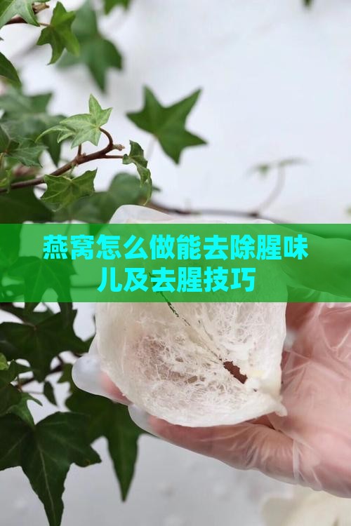 燕窝怎么做能去除腥味儿