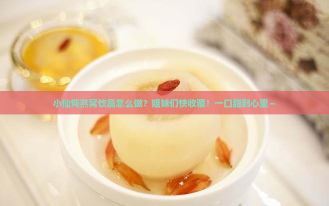 小仙炖燕窝饮品怎么做