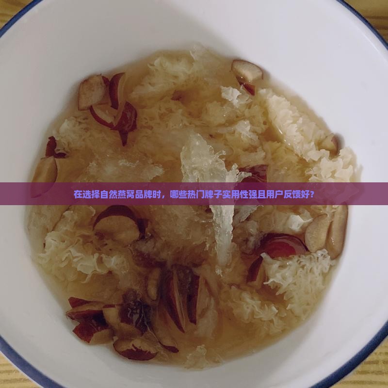 自然燕窝牌子哪个好用呢