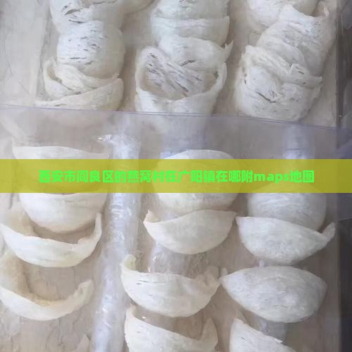 阎良区的燕窝村在哪里啊