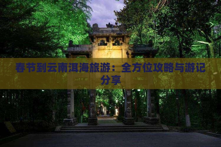 春节到云南洱海旅游：全方位攻略与游记分享