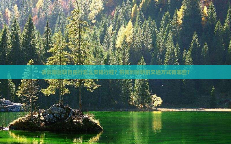 去云南昆明自由行怎么安排行程？黔南到昆明的交通方式有哪些？