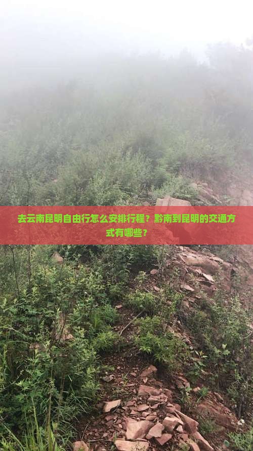 去云南昆明自由行怎么安排行程？黔南到昆明的交通方式有哪些？
