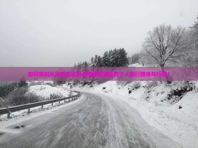 如何规划从阜新出发到云南香格里拉的个人旅行路线与行程？