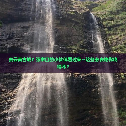 张家口去云南古城必去地