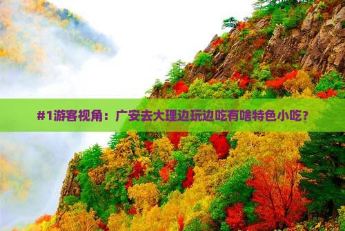 广安到云南大理旅游小吃 广安到云南大理旅游小吃