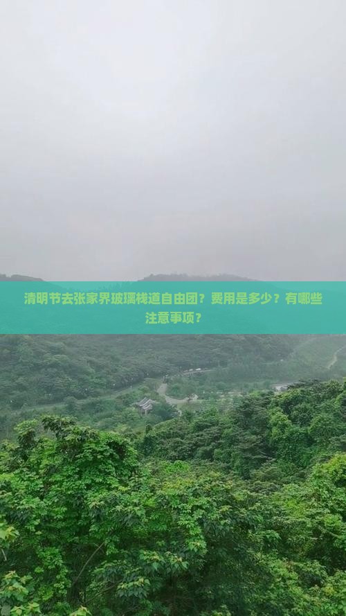 清明节去张家界玻璃栈道自由团？费用是多少？有哪些注意事项？