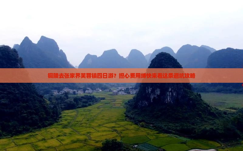 铜陵去张家界芙蓉镇四日游？担心费用缚快来看这条避坑攻略