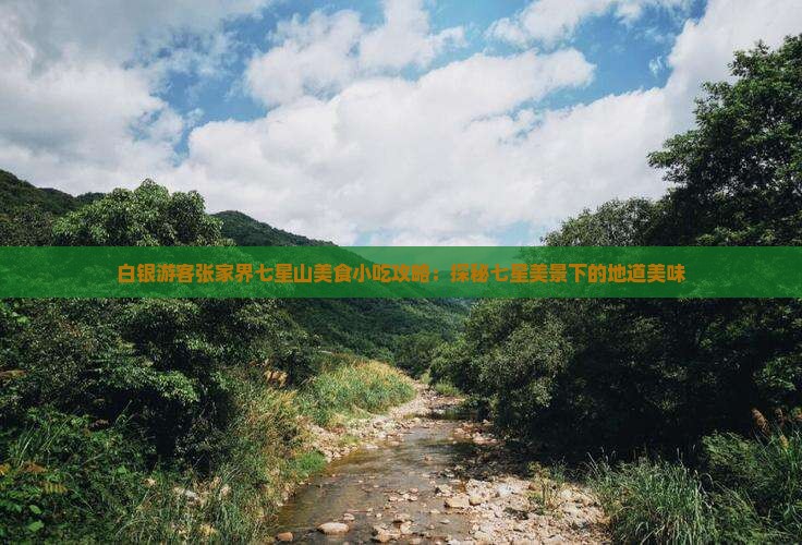 白银游客张家界七星山美食小吃攻略:探秘七星美景下的地道美味 白银游客张家界七星山美食小吃攻略:探秘七星美景下的地道美味