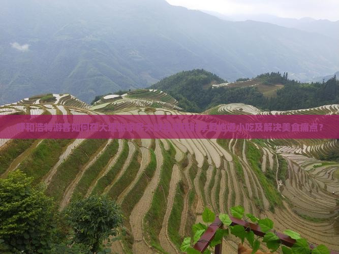 呼和浩特游客如何在大理张家界大峡谷游玩时享受地道小吃及解决美食痛点？