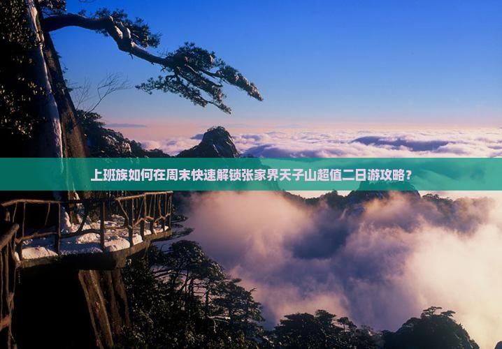 上班族如何在周末快速解锁张家界天子山超值二日游攻略？