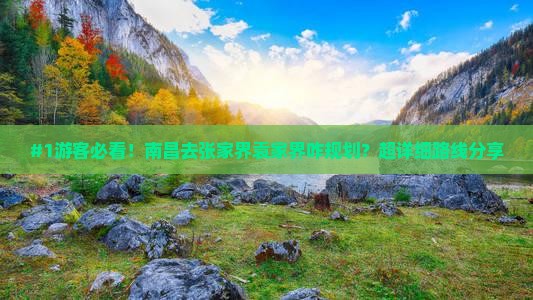 南昌到张家界袁家界攻略 南昌到张家界袁家界攻略