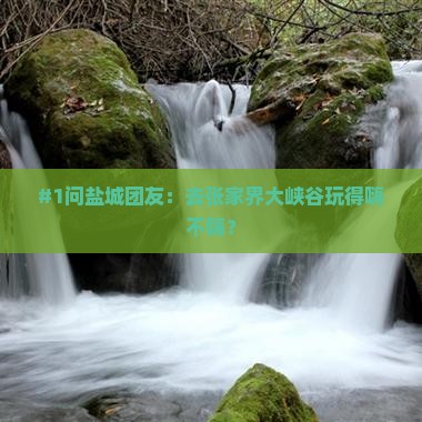 盐城去张家界大峡谷团体旅游