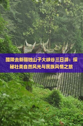 醴陵去新疆独山子大峡谷三日游：探秘壮美自然风光与民族风情之旅